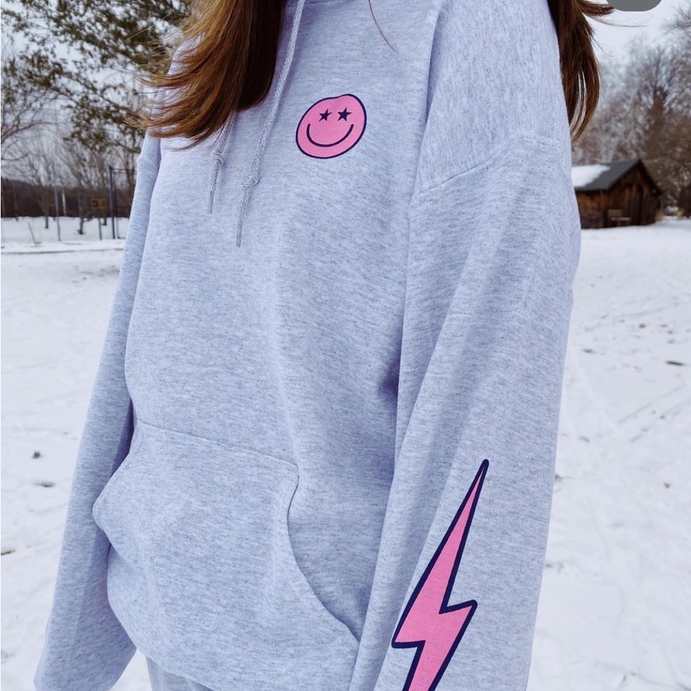 Smiley face hoodie
